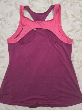 Old Navy Two-Tone Racerback Tank Top Size L